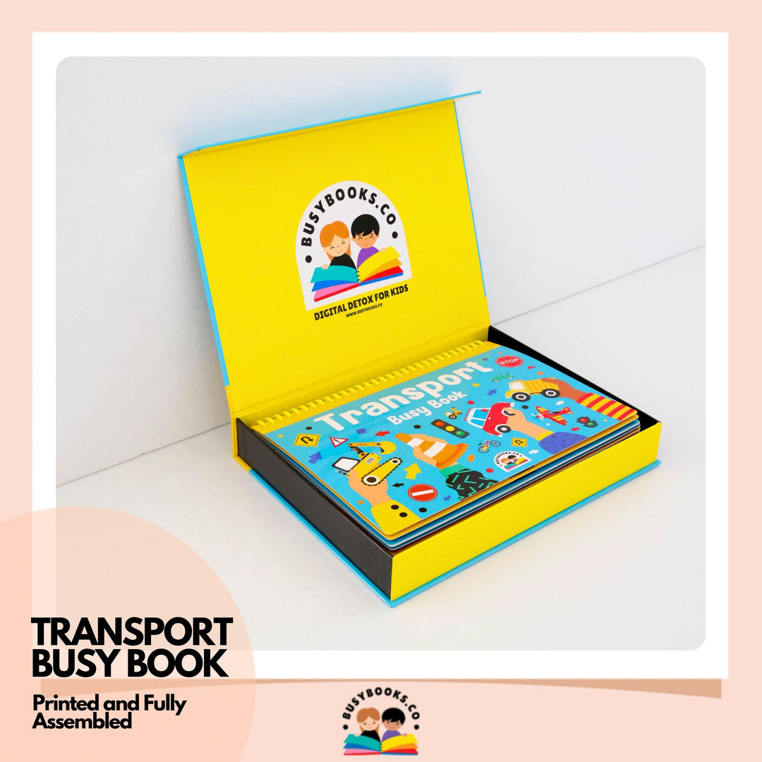 Transport Busy Book | BUSY BOOKS CO